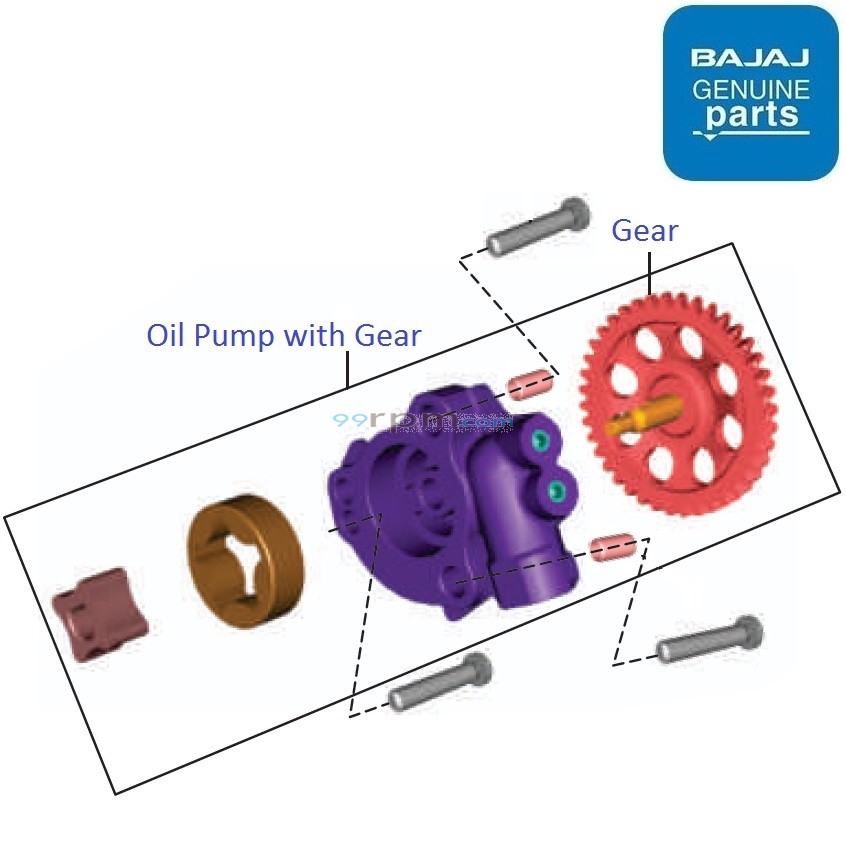 Bajaj Pulsar 220 dts-fi rear view mirror