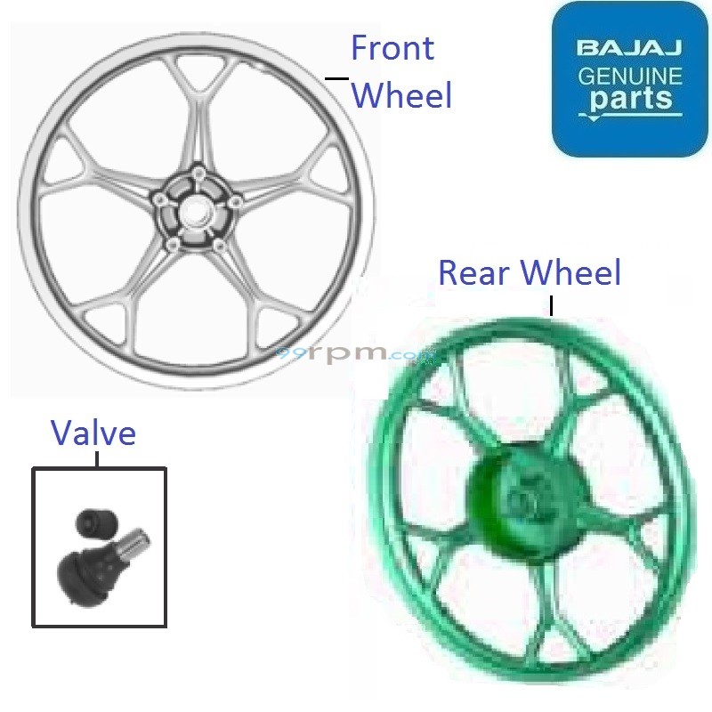 Ct 100 Bike Tyre Rim Price Rear Wheel Bajaj Ct 100 Bike Rim Price