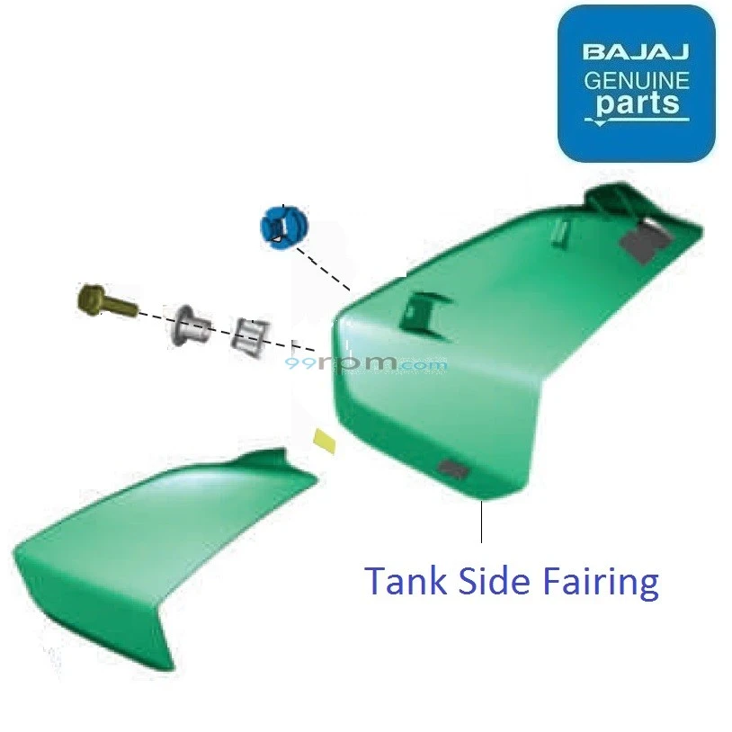 Bajaj Pulsar 150 Twin Disc UG5 BS4 : Fuel Tank Fairing