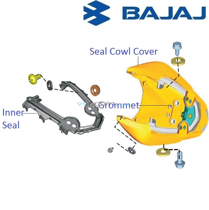 Pulsar 150 Pulsar 200 Ns Tail Panel Price Motorcycle Parts Pulsar