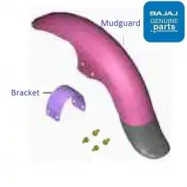 Bike Mudguard Avenger 220 Mudguard FRONT MUDGUARD AVENGER ZADON