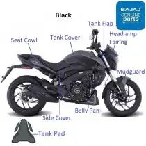 Painted Parts - Body Fairing & Covers - Bajaj Parts